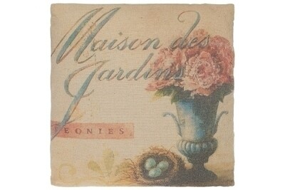 Deko-Kissen "Maison des Jardins"