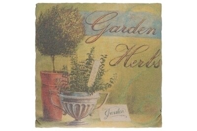 Deko-Kissen "Gartenkräuter / Garden Herbs "