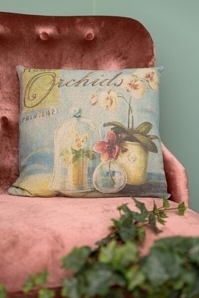 Deko-Kissen "Orchidee"