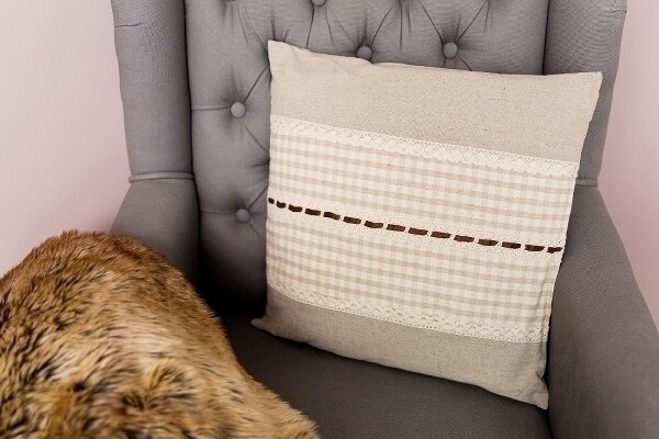 Deko-Kissen &quot;Plaid Esther&quot;
