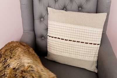 Deko-Kissen &quot;Plaid Esther&quot;