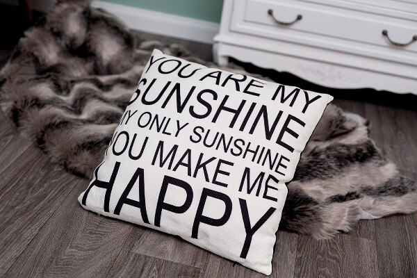 Deko-Kissen mit Füllung &quot;Sunshine&quot;