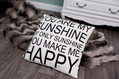 Deko-Kissen mit Füllung &quot;Sunshine&quot;