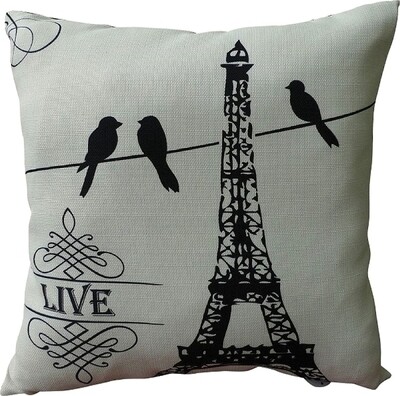 Deko-Kissen mit Füllung &quot;Paris Live&quot;