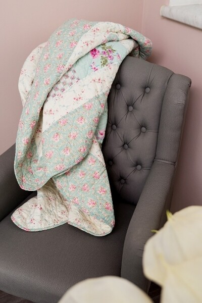 Patchwork Decke &quot;Elena III&quot; 250 x 200 cm