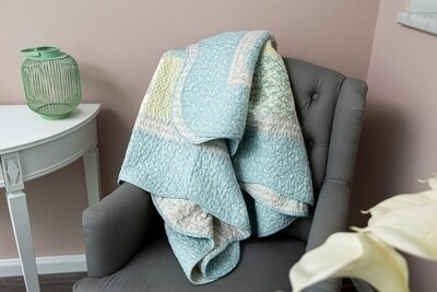 Patchwork Decke &quot;Maria I&quot; 180 x 155 cm