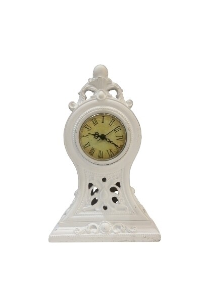 Standuhr "Tinka", weiss