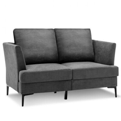 Modernes Sofa für 2 Personen Grau