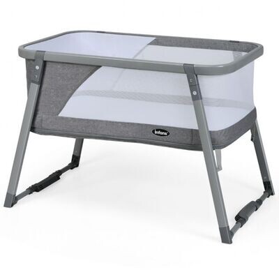 3 in 1 klappbares Babybett tragbares Reisebett Grau