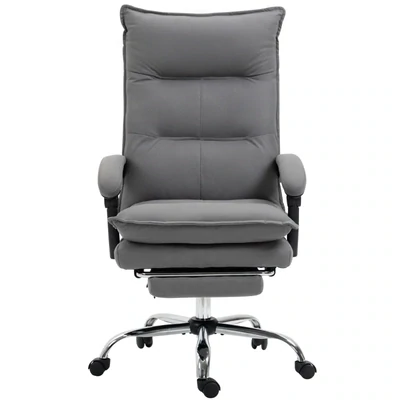 Bürostuhl mit Massagefunktion + Heizfunktion grau