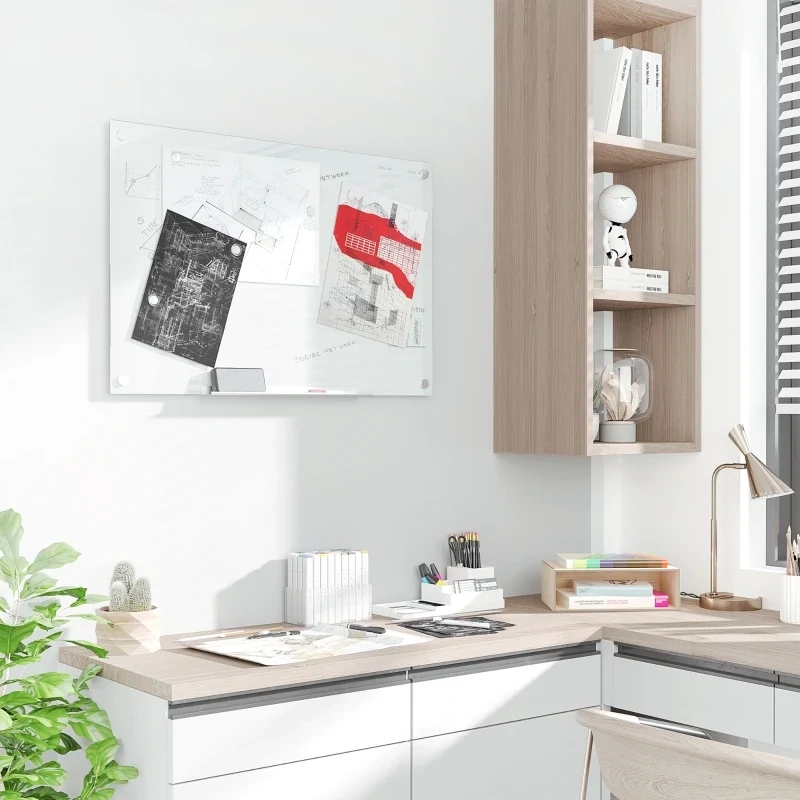 Glas Whiteboard, Memoboard, Whiteboard, Weiss