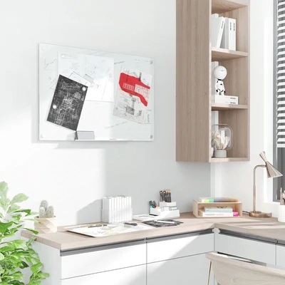 Glas Whiteboard, Memoboard, Whiteboard, Weiss
