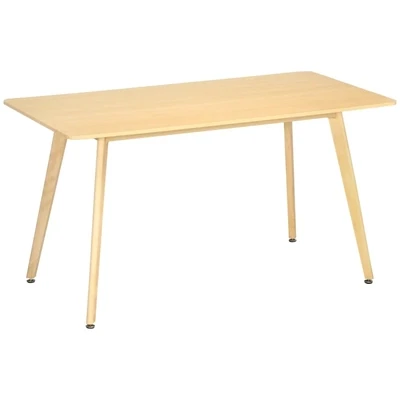 Esstisch, Küchentisch, Tischplatte in Holzoptik,