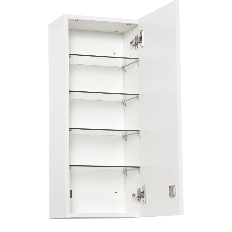 Medizinschrank Arzneischrank mit Ablage abschliessbar Weiss
