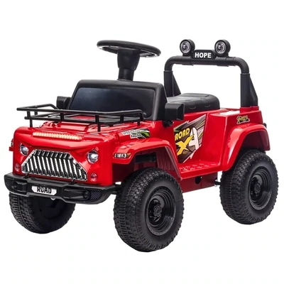 Elektro Kinderauto, Offroad Geländewagen, Jeep, mit Stauraum, Srot
