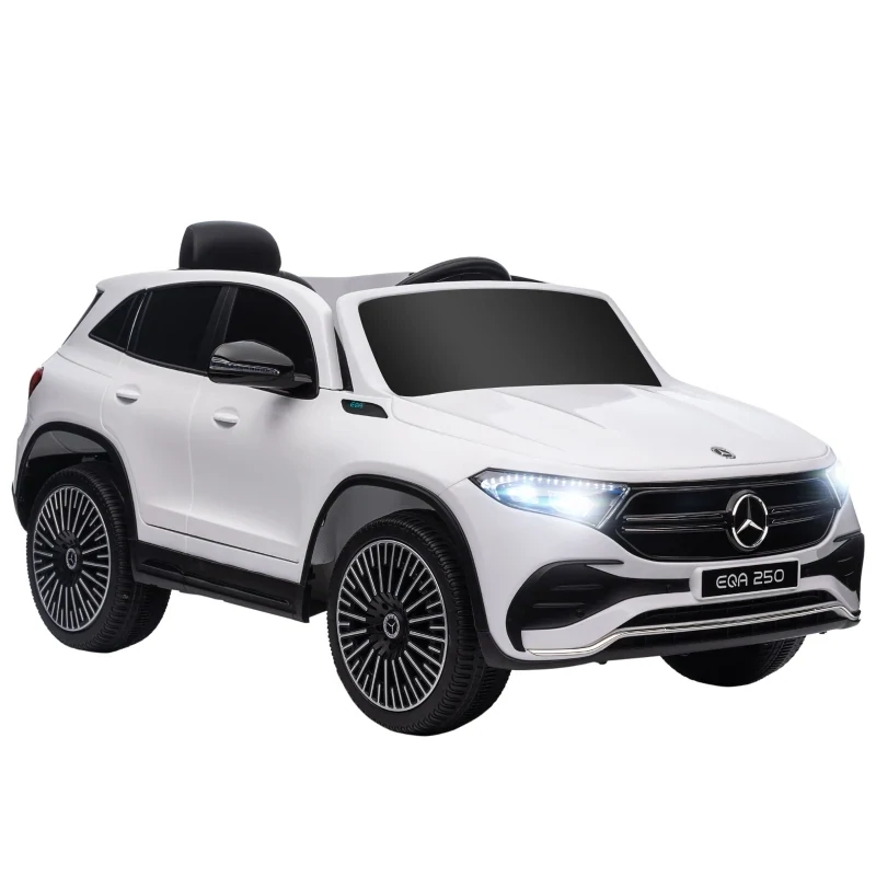 Elektro Kinderauto, Mercedes-Benz EQA, 3-8 km/h, weiss