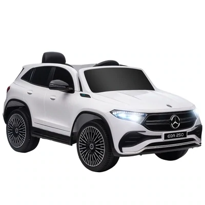 Elektro Kinderauto, Mercedes-Benz EQA, 3-8 km/h, weiss