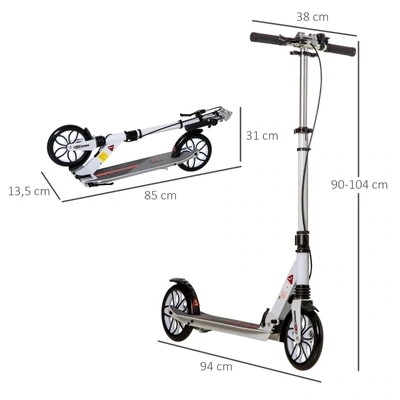 Scooter Kickscooter 94 cm x 38 cm x 104 cm