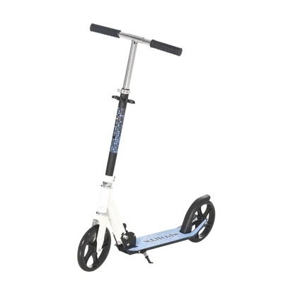 Tretroller Scooter Kinder Cityroller Kickboard faltbar Alu Weiss