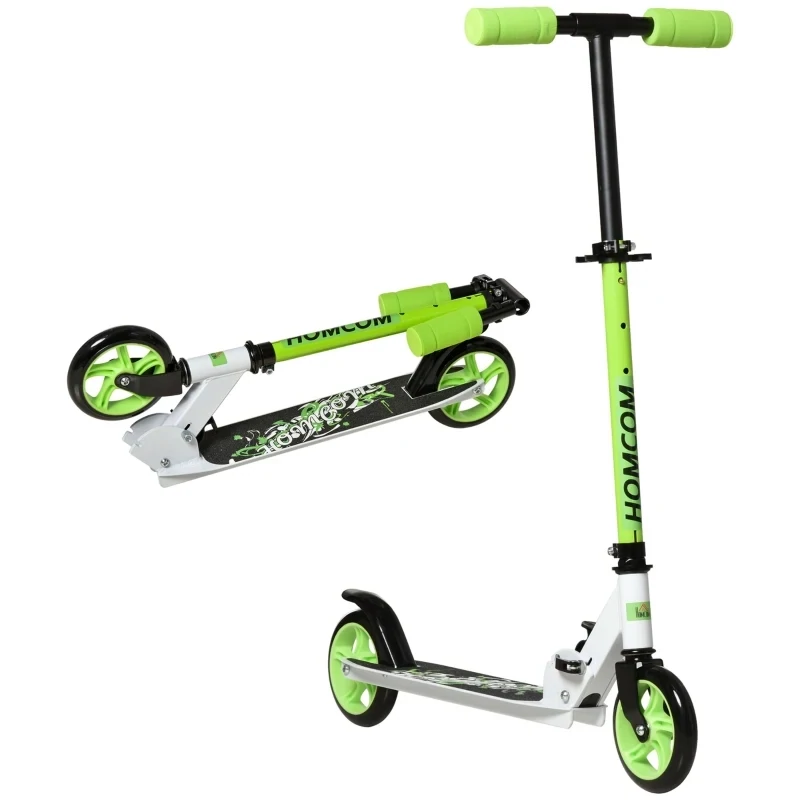 Kickscooter Aluminium EVA Grün