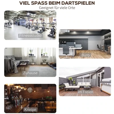 Dartmatte Gummimatte für Dartturnier / Dartscheibe rutschfest