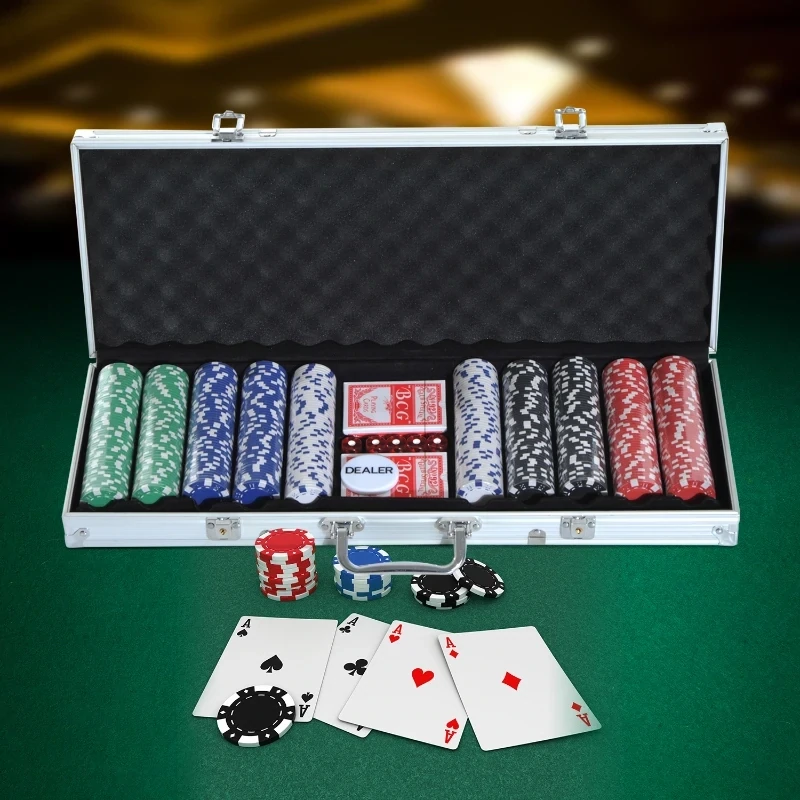 Pokerkoffer Pokerset 500 Alu Koffer