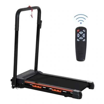 Elektrisches Laufband mit LCD Display Faltbares Fitnessgeräte 1-6 Km/h Stahl