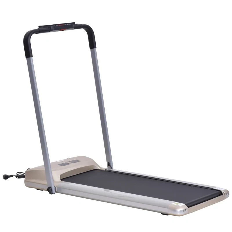 Elektrisches Laufband mit LCD Display, Faltbar Fitnessgeräte 1-10Km/h Stahl