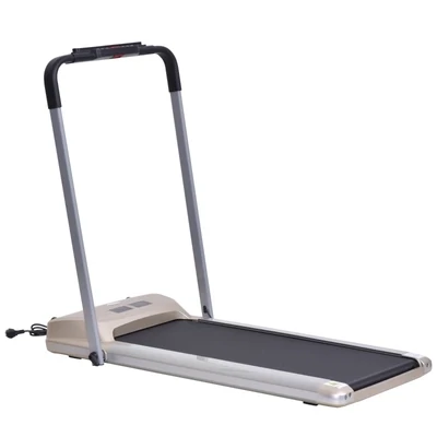 Elektrisches Laufband mit LCD Display, Faltbar Fitnessgeräte 1-10Km/h Stahl