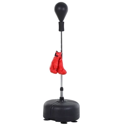 Punchingball Set Boxen Training Set Standboxsack mit Handschuhe höhenverstellbar
