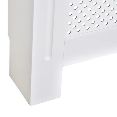Heizkörperabdeckung | MDF | 78 x 19 x 82 cm | Weiss