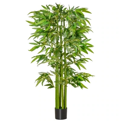 Kunstpflanze Bambusbaum 17 cm x 17 cm x 160 cm