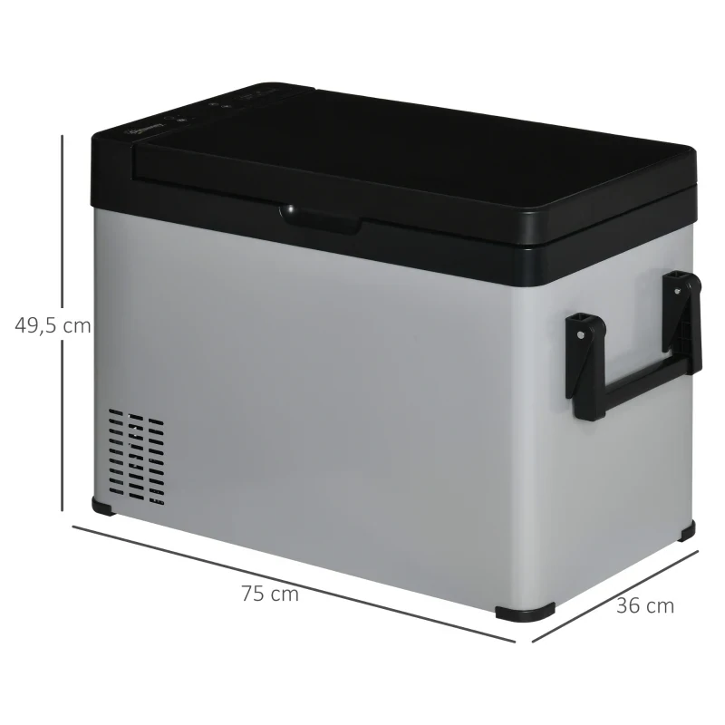 Auto-Kühlschrank 50L ECO-Modis Digitalanzeige Kühlbox
