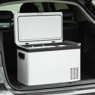 Kühlbox Auto 30L mit LCD-Anzeige Kompressor Autokühlschrank