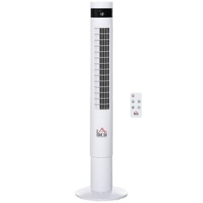 Turmventilator mit Fernsteuerung 85° Oszillierender 110cm Standventilator 50 W
