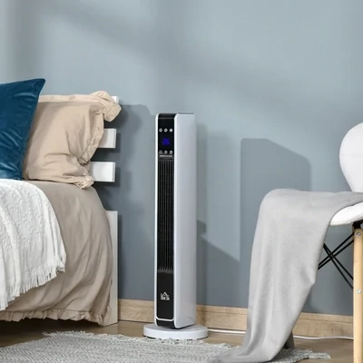 Heizgerät Heizlüfter 2200W Elektroheizer Keramik Heizturm mit Fernbedienung