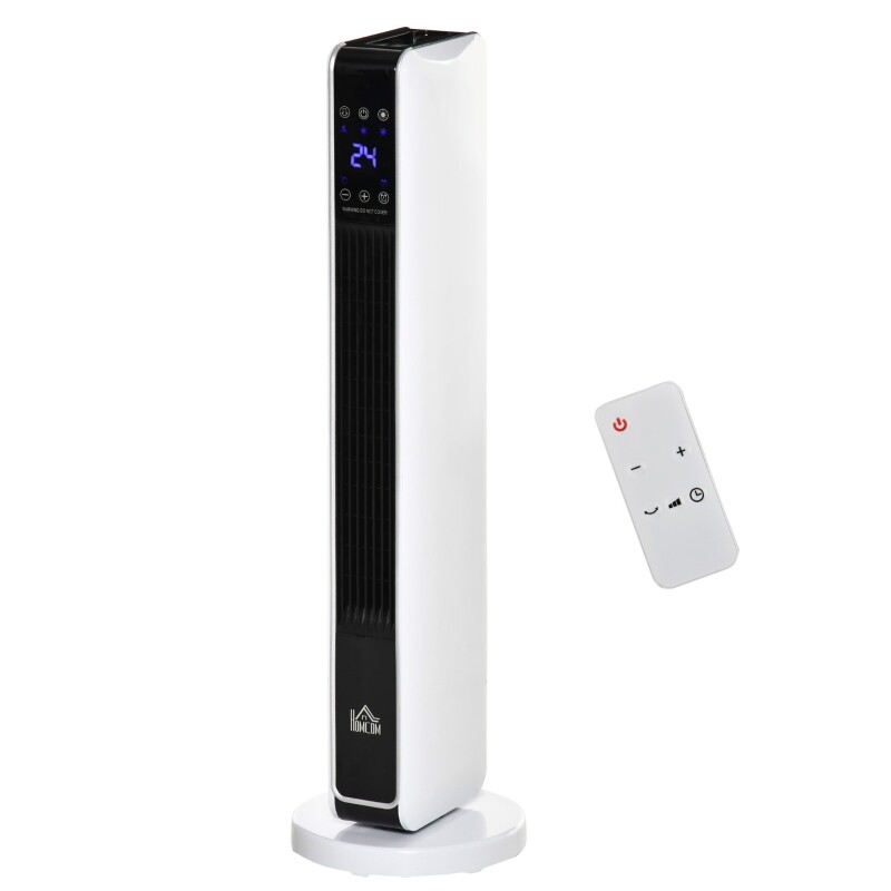 Heizgerät Heizlüfter 2200W Elektroheizer Keramik Heizturm mit Fernbedienung