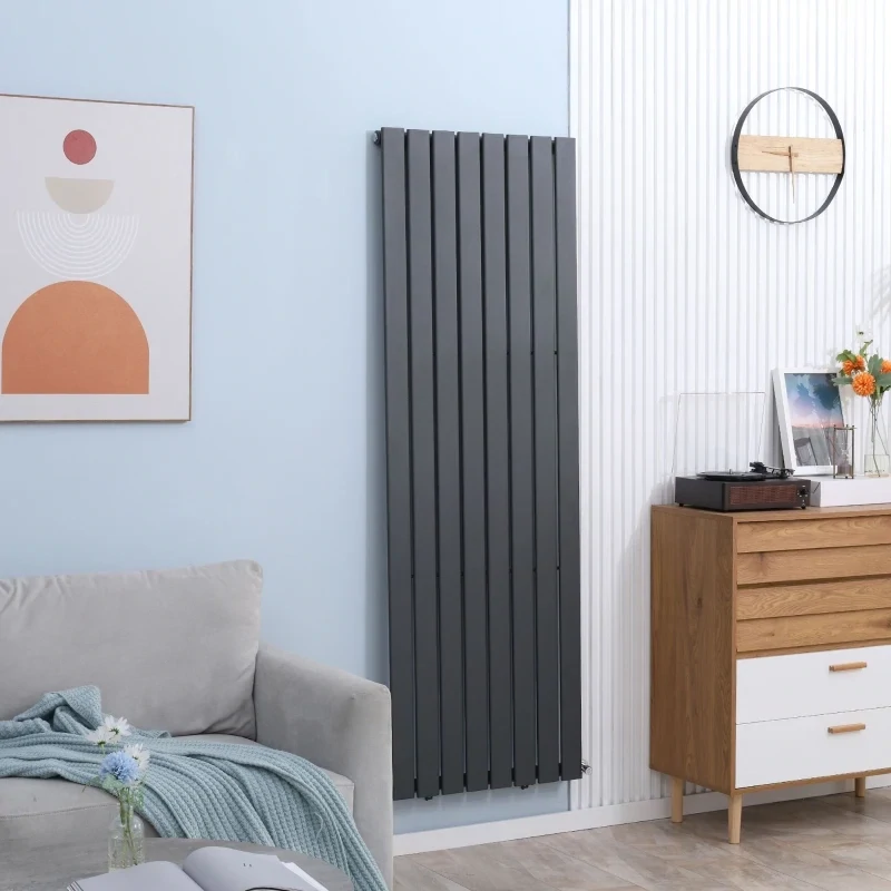 Wandheizung, schnelle Aufwärmung, modernes Design, Karbonstahl, 180 x 60cm
