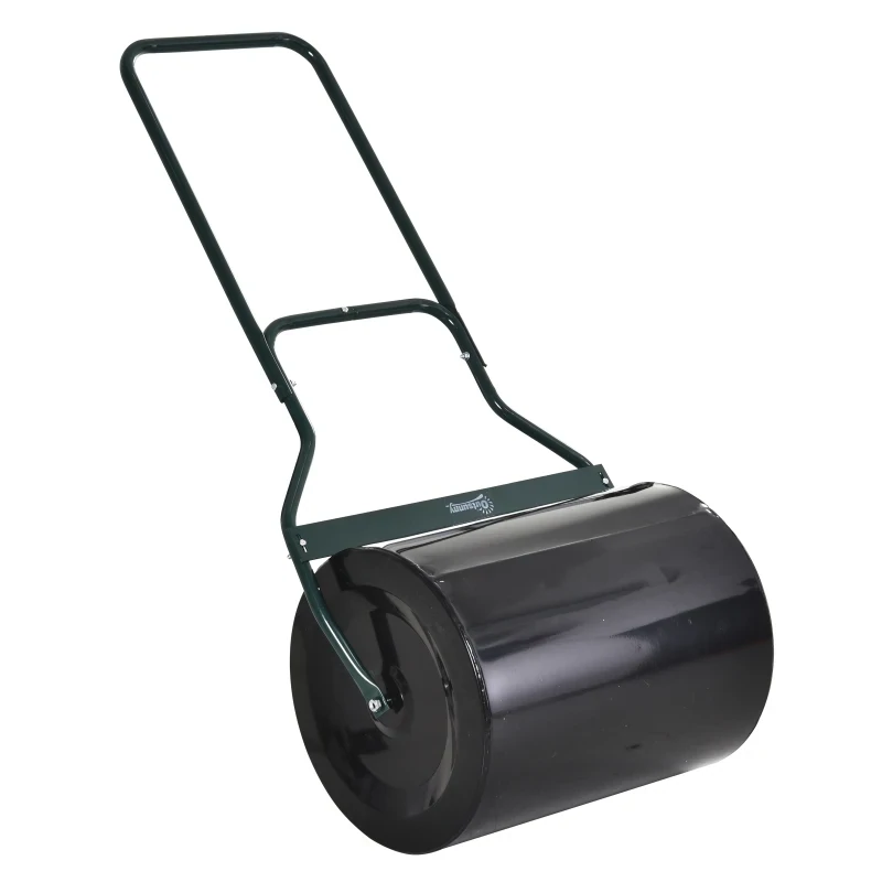 Rasenwalze mit U-Griff, Gartenwalze, Gartenrolle, 40 cm