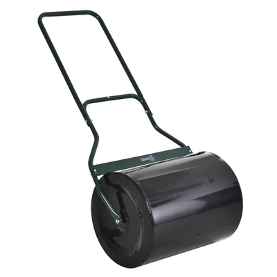 Rasenwalze mit U-Griff, Gartenwalze, Gartenrolle, 40 cm