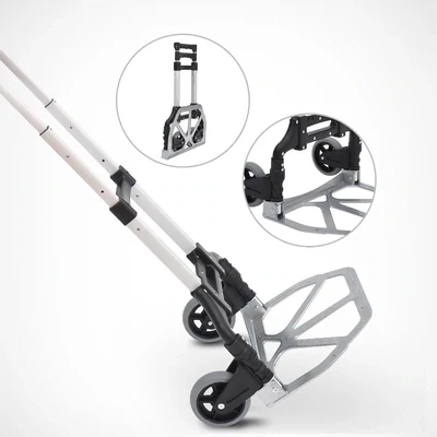 Alu Sackkarre Transportkarre klappbar Handkarre Stapelkarre 70kg