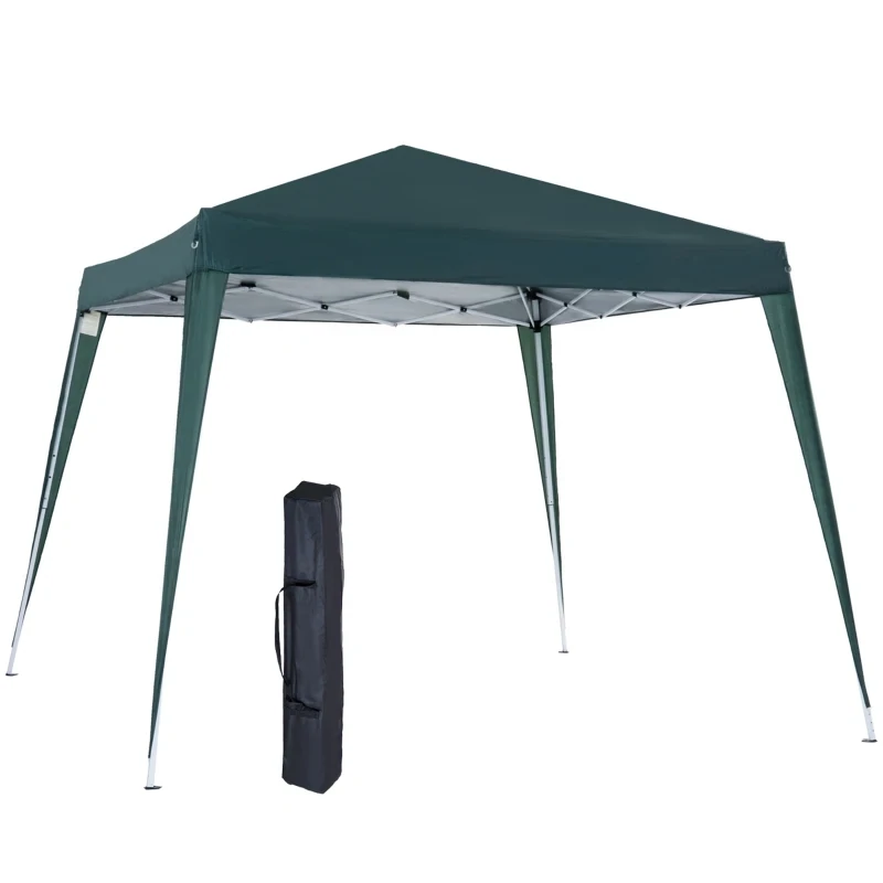 Faltpavillon inkl. Tragetasche 3x3m Stahl Grün