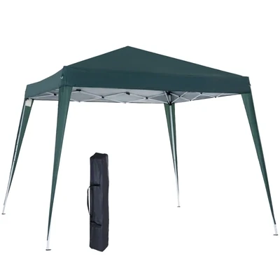 Faltpavillon inkl. Tragetasche 3x3m Stahl Grün