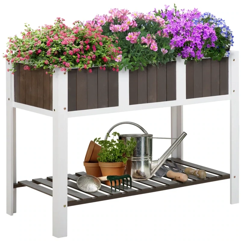 Pflanztisch Hochbeet, 119 x 57 x 89 cm
