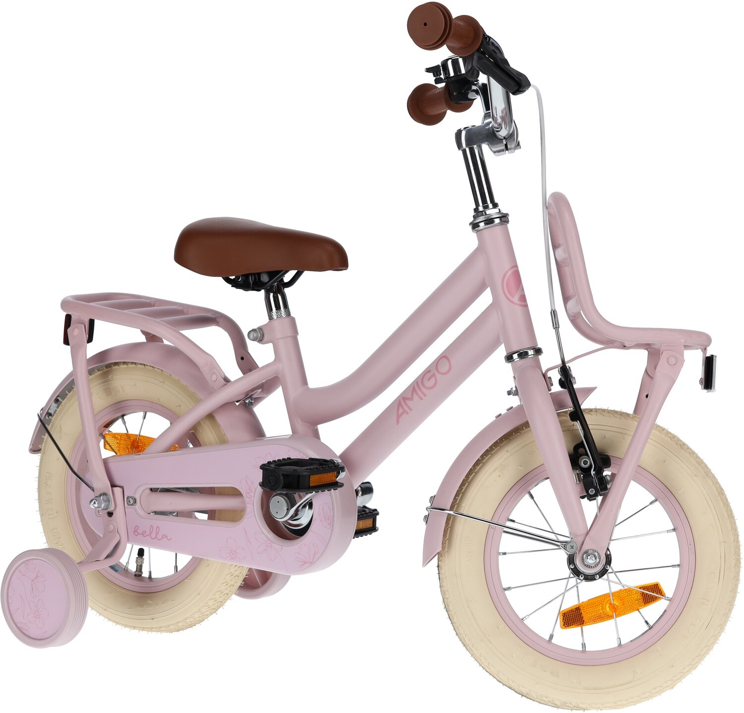 Bella 12 Zoll Mädchen Fahrrad/Velo Rosa