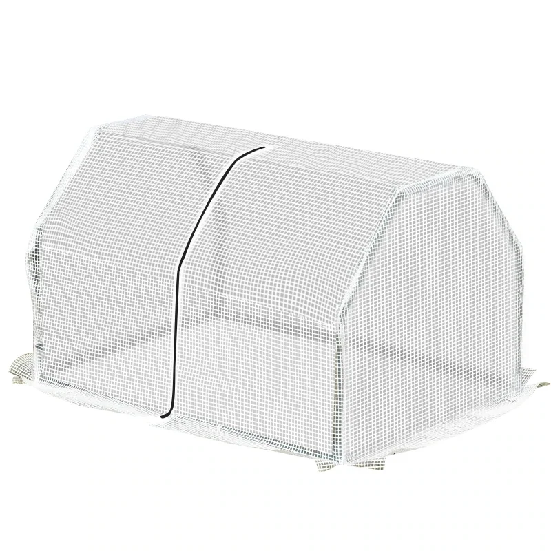 Mini Gewächshaus 99 cm x 71 cm x 60 cm, Folientunnel,
