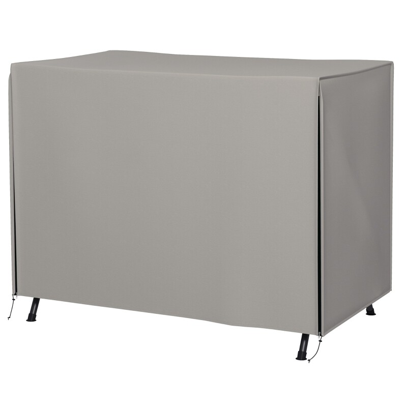 Schutzhülle für Hollywoodschaukel, reissfest, wetterfest, Tex-Lock-System, 205x124x164 cm, Grau