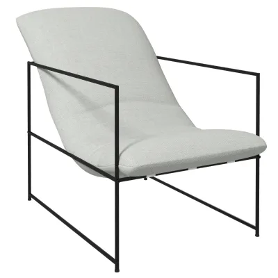 Relaxsessel, Sessel im Industriedesign, schwarz