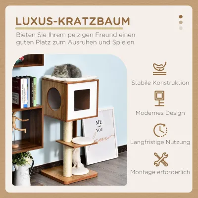 Kratzbaum Katzenbaum Katzenmöbel mit Höhle