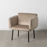 Sessel modernBeige Metall